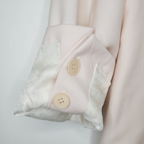 Stella McCartney Lana Wool Jacket Women's Pink Cady Blazer Size 10 Quiet Luxury - Picture 6 of 13